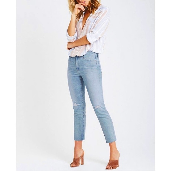 ADRIANO GOLDSCHMIED Isabelle Straight Jean 29R - Picture 1 of 13